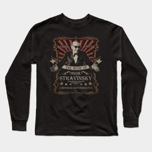 Igor Stravinsky Vintage Long Sleeve T-Shirt